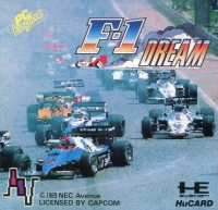 F-1 DREAM JP PC Engine JP box art